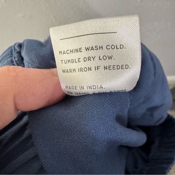 Pact organic women’s navy capri drawstring large - Picture 8 of 8